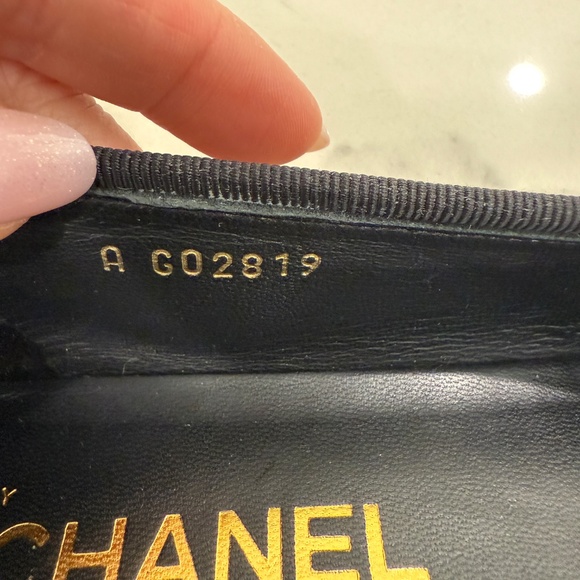 CHANEL METALLIC BALLET FLATS BALLERINA FLATS SIZE 37 - Picture 7 of 7